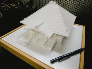 ３D模型で建物をイメージする。